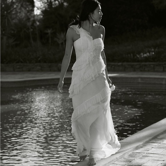 Amur HARLOW Silk Dress - Size 4 - Picture 1 of 8